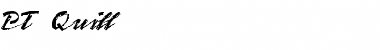 Download PT Quill Font Download PT Quill Font