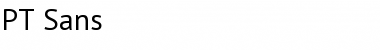 Download PT Sans Font