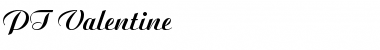 Download PT Valentine Font Download PT Valentine Font