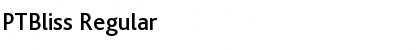 Download PTBliss Font