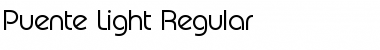 Download Puente-Light Font