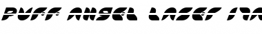 Download Puff Angel Laser Italic Font