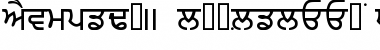 Download PunjabiAmritsarSSK Font