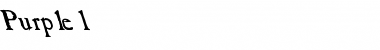 Download Purple 1 Font Download Purple 1 Font