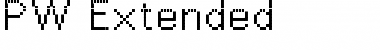 Download PW Extended Font Download PW Extended Font