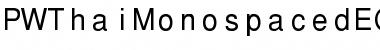 Download PWThaiMonospacedEG Font Download PWThaiMonospacedEG Font