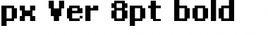 Download px Ver 8pt bold Font Download px Ver 8pt bold Font