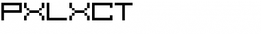 Download PXLXCT Font Download PXLXCT Font