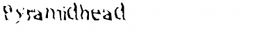 Download Pyramidhead Font Download Pyramidhead Font