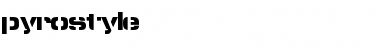 Download pyrostyle Font Download pyrostyle Font