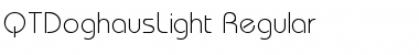 Download QTDoghausLight Regular Font
