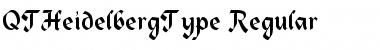Download QTHeidelbergType Regular Font