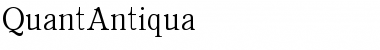 Download QuantAntiqua Medium Font