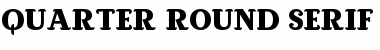 Download Quarter Round Serif Regular Font