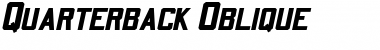 Download Quarterback Oblique Font
