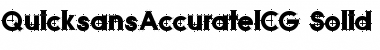 Download QuicksansAccurateICG Regular Font