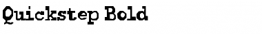 Download Quickstep Bold Font