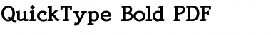 Download QuickType Bold Font