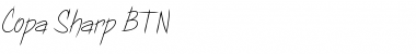 Download Copa Sharp BTN Font