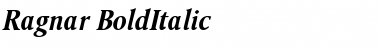 Download Ragnar BoldItalic Font