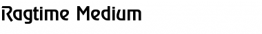 Download Ragtime-Medium Regular Font
