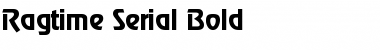 Download Ragtime-Serial Bold Font
