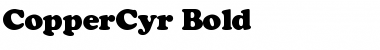 Download CopperCyr Font