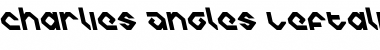 Download Charlie's Angles Leftalic Font