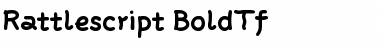 Download Rattlescript-BoldTf Font