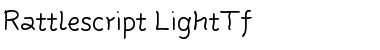 Download Rattlescript-LightTf Font