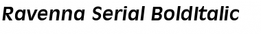Download Ravenna-Serial Font