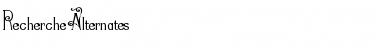 Download Recherche Alternates Font