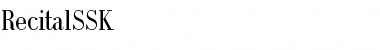 Download RecitalSSK Font