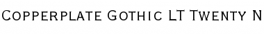 Download Copperplate LT 29bc Font