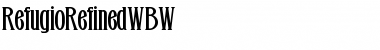 Download RefugioWBW Font