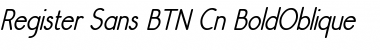 Download Register Sans BTN Cn Font