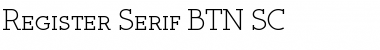 Download Register Serif BTN SC Regular Font