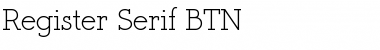 Download Register Serif BTN Regular Font