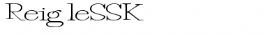 Download ReigleSSK Regular Font