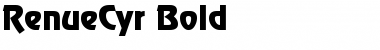 Download RenueCyr Bold Font