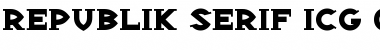 Download Republik Serif ICG 02 Regular Font