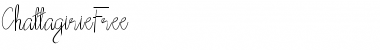 Download ChattagirieFree Font
