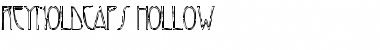 Download ReynoldCaps Hollow Regular Font