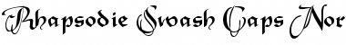 Download Rhapsodie Swash Caps Normal Font