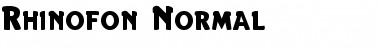 Download Rhinofon Font
