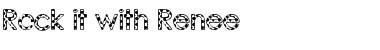 Download Rock it with Renee Regular Font