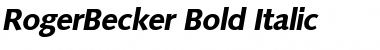 Download RogerBecker Font