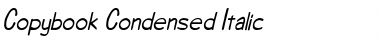 Download CopybookCondensed Font