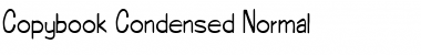 Download CopybookCondensed Font