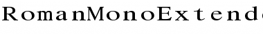 Download RomanMonoExtended Regular Font